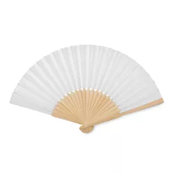 Abanico de bambú