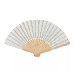 Abanico de bambú