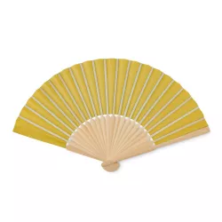 Abanico de bambú