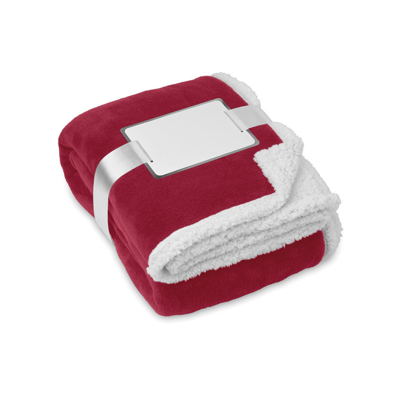 Manta de lana sherpa.