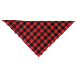 Pañuelo Triangular Niño Rojo/Negro