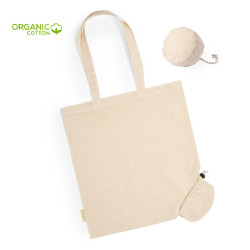 Bolsa Plegable 100% Algodón Orgánico 120 g/ m2