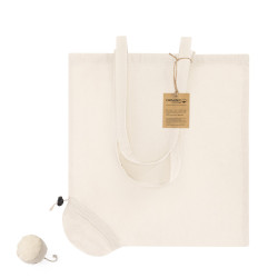 Bolsa Plegable 100% Algodón Orgánico 120 g/ m2