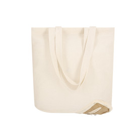 Bolsa Plegable 100% Algodón 110 g/ m2/ Yute