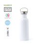 Bidón Sublimación Acero Inox/ Bambú 750ml 