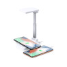 Lámpara Multifunción Aluminio/ ABS. 28 Ledes. Plegable. Altura Regulable