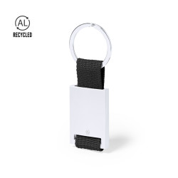 Llavero Aluminio Reciclado/ Poliéster