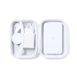 Set Power Bank 3 Accesorios. Power Bank Inalámbrico 5W, 4000 mAh, 1 Salida USB y 1 Tipo C, Entrada T