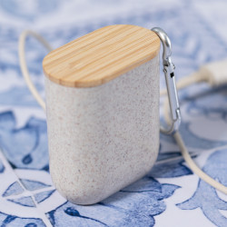 Cable Cargador Caña de Trigo/ ABS/ Bambú