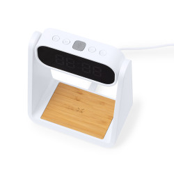 Reloj Multifunción ABS/ Bambú