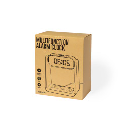 Reloj Multifunción ABS/ Bambú