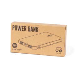 Power Bank Fibra de Café/ ABS/ Algodón Reciclado
