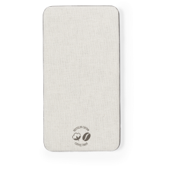 Power Bank Fibra de Café/ ABS/ Algodón Reciclado