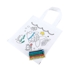 Bolsa para colorear con ceras