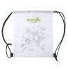 Mochila de non woven de cuerdas para colorear