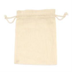Bolsa saco de algodón