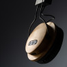 Auriculares inalámbricos extensibles de bambú y tejido RPET