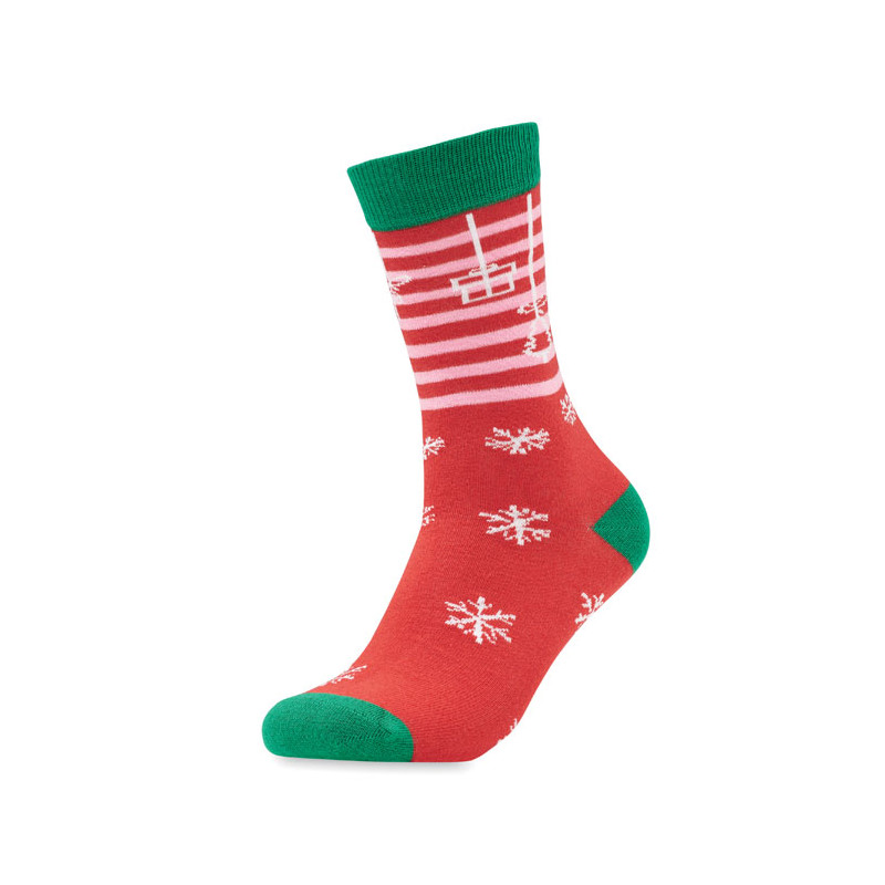 Par de calcetines de Navidad Adulto