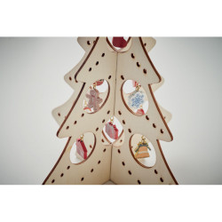 Decoración madera árbol Navidad