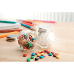 Chocolates en bote de cristal