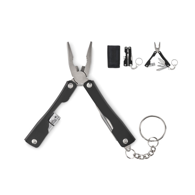 Navaja multiusos con linterna