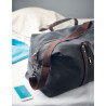 Bolsa fin de semana en canvas de 450gr/m² y detalles de PU reciclado.