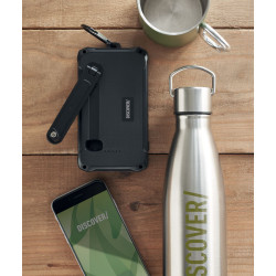 Cargador solar dinamo 8000 mAh