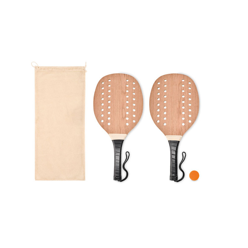 Set palas de palo de rosa