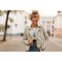 Lanyard tubular RPET