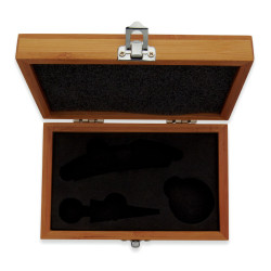 Set de vino en caja de bambú