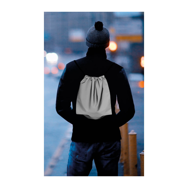 Bolsa de cuerdas reflectante