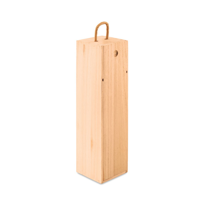 Caja de vino de madera