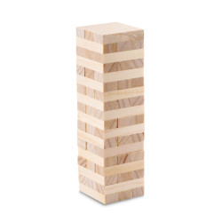 Juego torre de madera