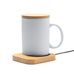 Calentador Taza bambú