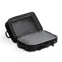 Mochila de viaje extensible en PU leather