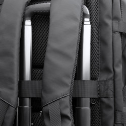 Mochila de viaje extensible en PU leather