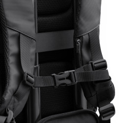 Mochila de viaje extensible en PU leather