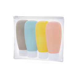 Neceser Viaje PVC - 4 botes de 60 ml. cada uno.