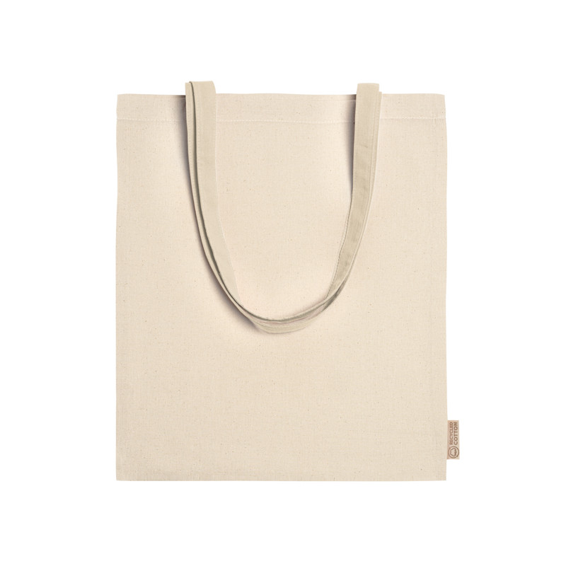 Bolsa asas largas en alg./pol  reciclados 140gr