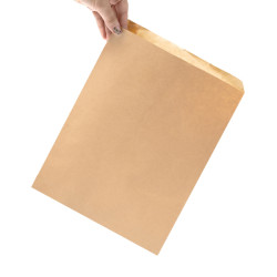 Bolsa De Papel Natural 25x32