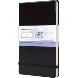 Álbum artístico grande para acuarelas "Moleskine" - Negro intenso