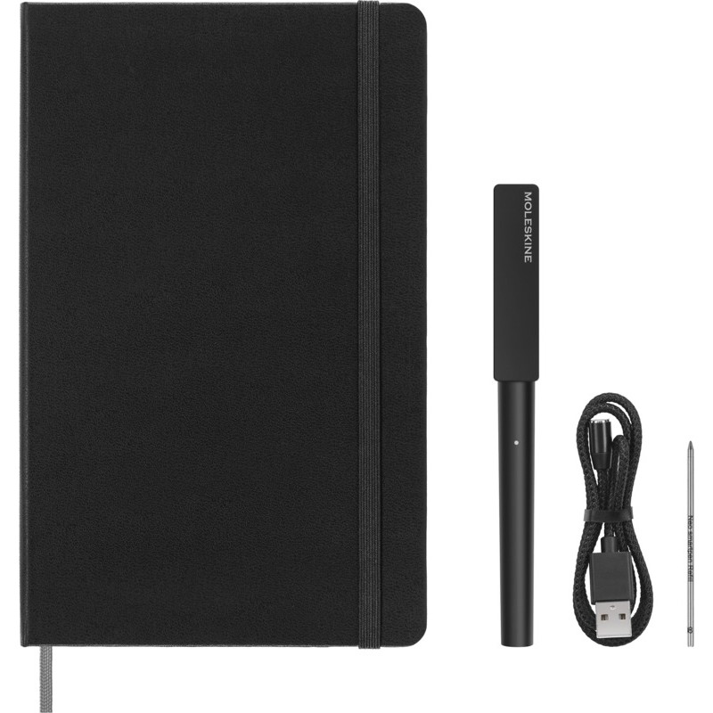 Moleskine set de escritura "Smart" - Negro intenso