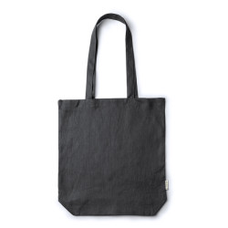 Bolsa de cáñamo con fuelle y asas largas reforzadas