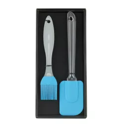 Espátula y pincel de silicona