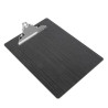 TABLA PORTA MENÚ CON CLIP 22,9x31,8x0,4 CM NEGRO MDF