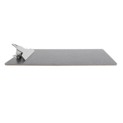 TABLA PORTA MENÚ CON CLIP 22,9x31,8x0,4 CM NEGRO MDF