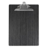 TABLA PORTA MENÚ CON CLIP 22,9x31,8x0,4 CM NEGRO MDF