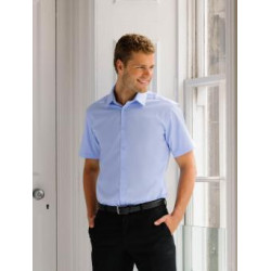 Camisa en Espiquilla M/Corta Hombre