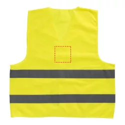 Chaleco de seguridad con bolsa para uso profesional