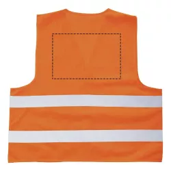 Chaleco de seguridad con bolsa para uso profesional